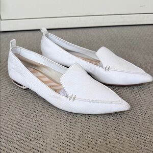 Nicholas Kirkwood White Flats 39.5